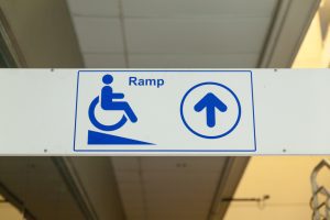 Handicap Ramp Sign